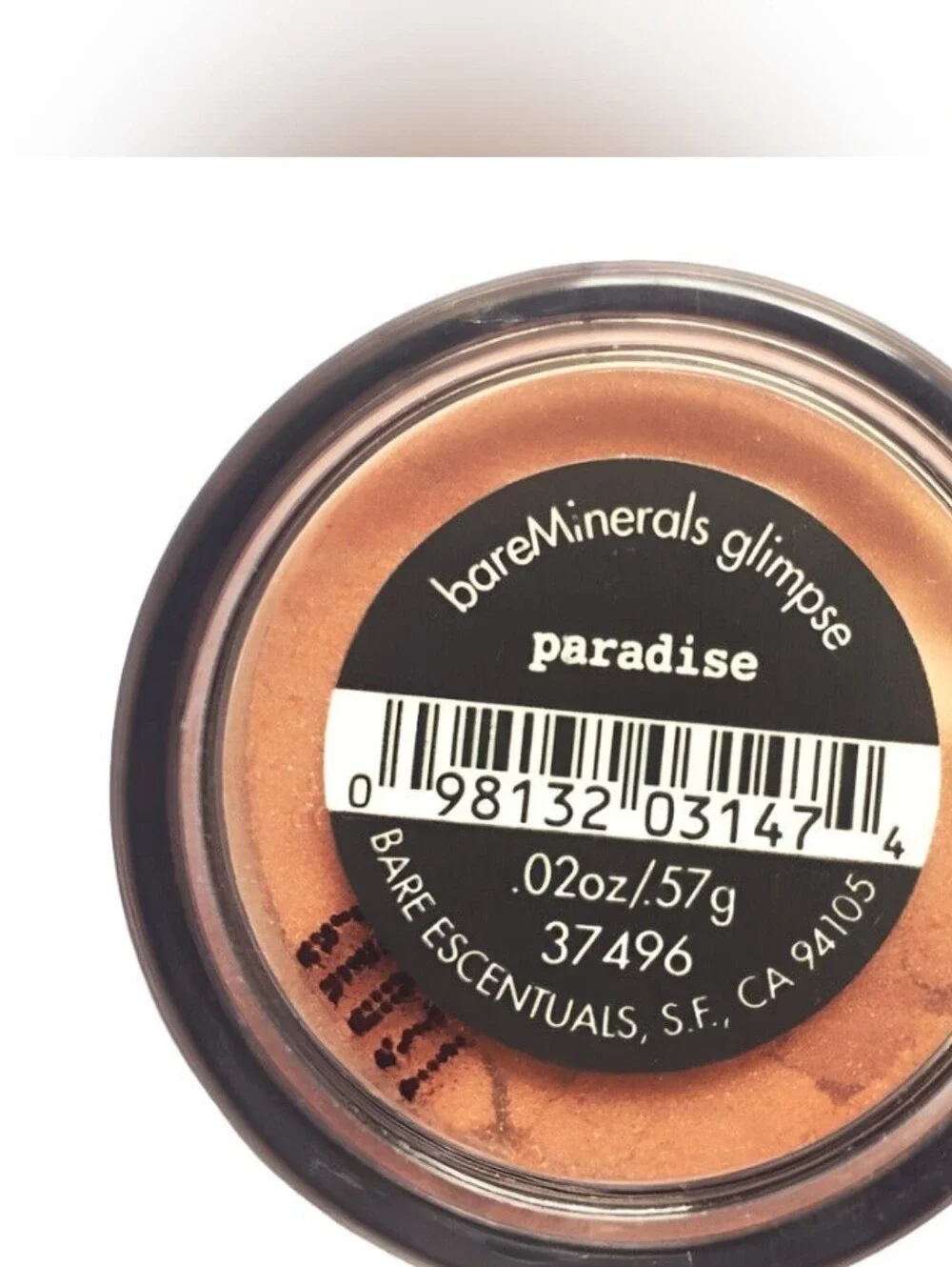 ❇️🧚‍♀️PARADISE BareMinerals RARE Glimpse Eyeshadow NWT